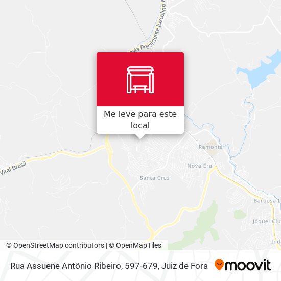 Rua Assuene Antônio Ribeiro, 597-679 mapa