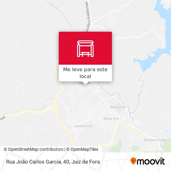 Rua João Carlos Garcia, 40 mapa