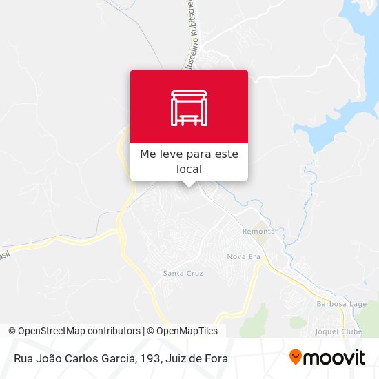 Rua João Carlos Garcia, 193 mapa