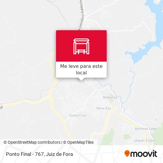 Ponto Final - 767 mapa