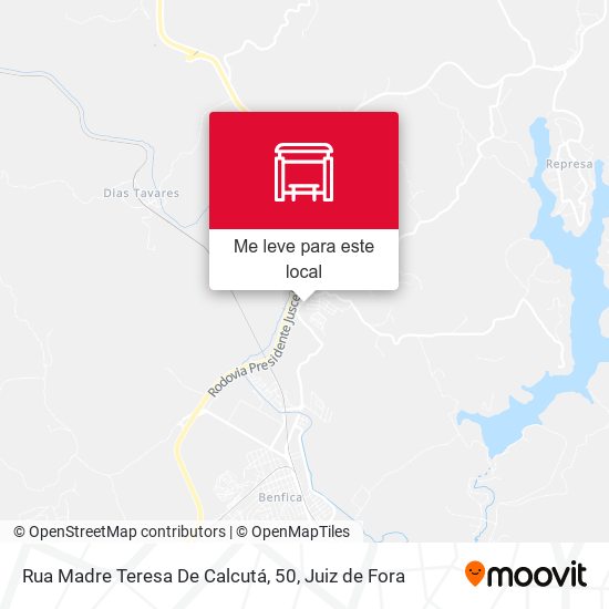 Rua Madre Teresa De Calcutá, 50 mapa