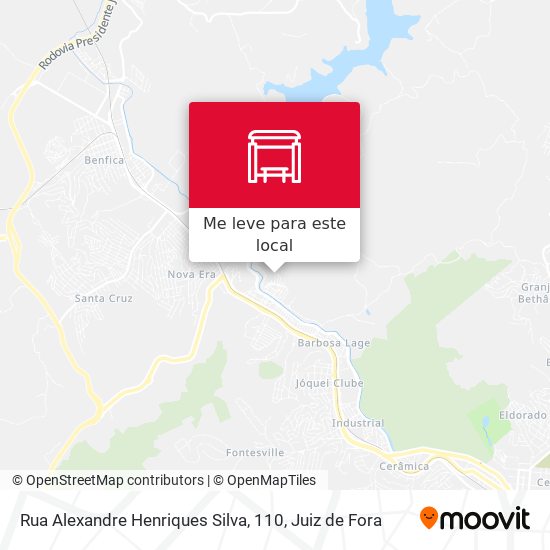 Rua Alexandre Henriques Silva, 110 mapa