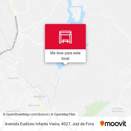 Avenida Eudóxio Infante Vieira, 4027 mapa