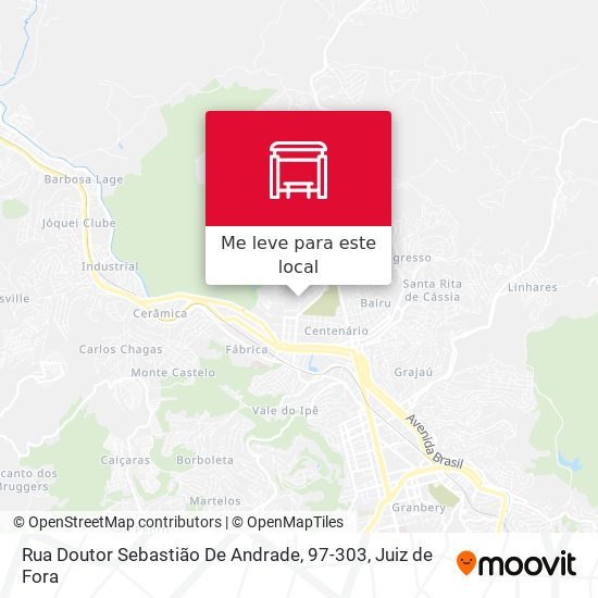 Rua Doutor Sebastião De Andrade, 97-303 mapa