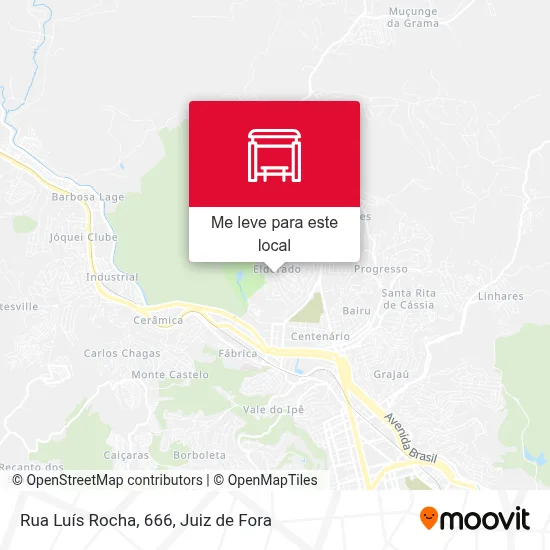 Rua Luís Rocha, 666 mapa