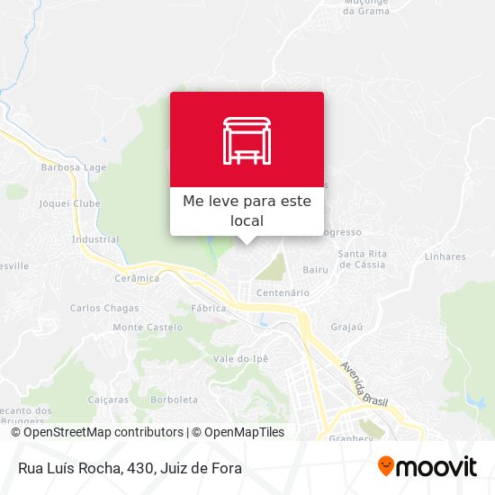 Rua Luís Rocha, 430 mapa