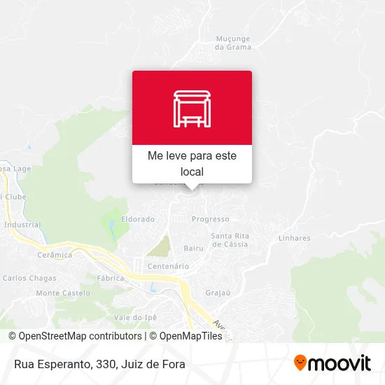Rua Esperanto, 330 mapa