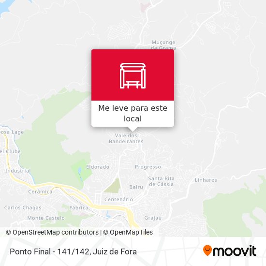 Ponto Final - 141/142 mapa