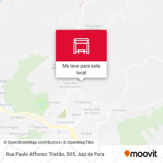 Rua Paulo Affonso Tristão, 505 mapa