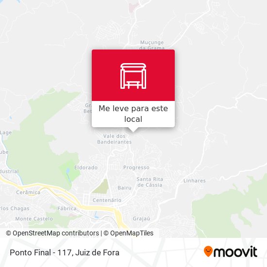 Ponto Final - 117 mapa