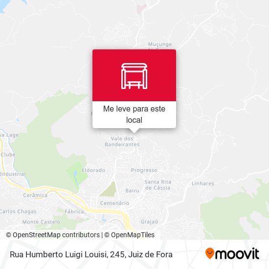 Rua Humberto Luigi Louisi, 245 mapa
