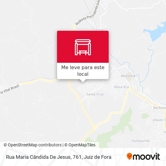 Rua Maria Cândida De Jesus, 761 mapa