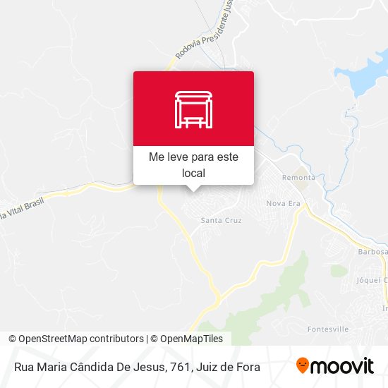 Rua Maria Cândida De Jesus, 761 mapa