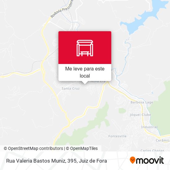 Rua Valeria Bastos Muniz, 395 mapa