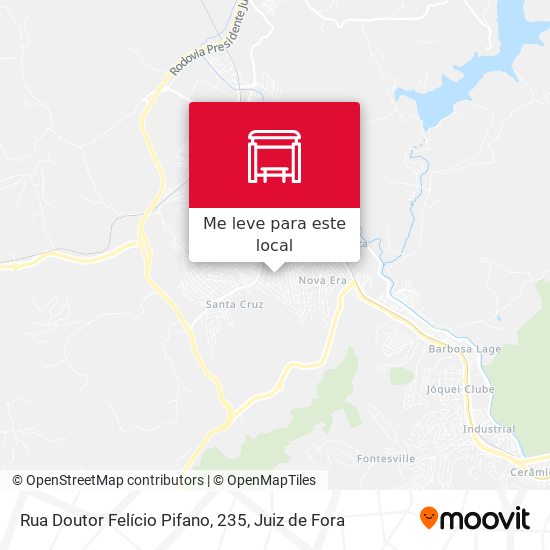 Rua Doutor Felício Pifano, 235 mapa