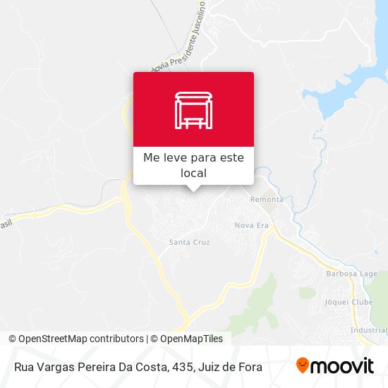 Rua Vargas Pereira Da Costa, 435 mapa