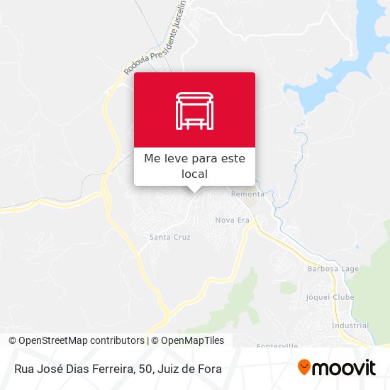 Rua José Dias Ferreira, 50 mapa