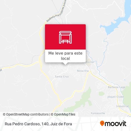 Rua Pedro Cardoso, 140 mapa