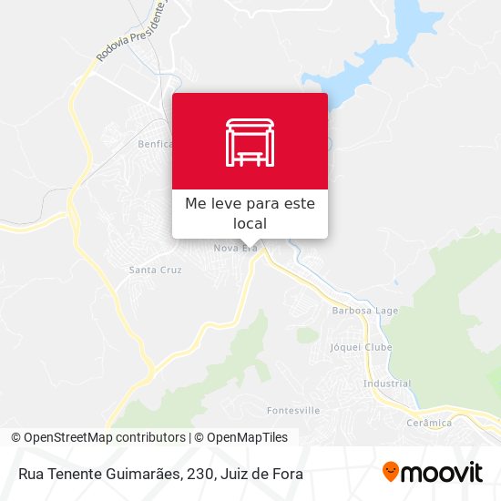 Rua Tenente Guimarães, 230 mapa