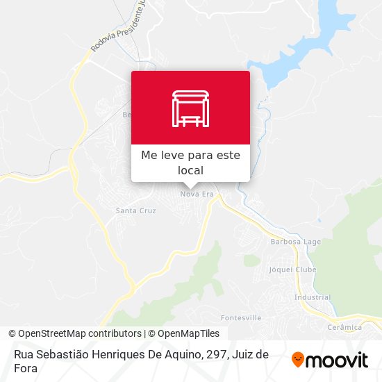Rua Sebastião Henriques De Aquino, 297 mapa