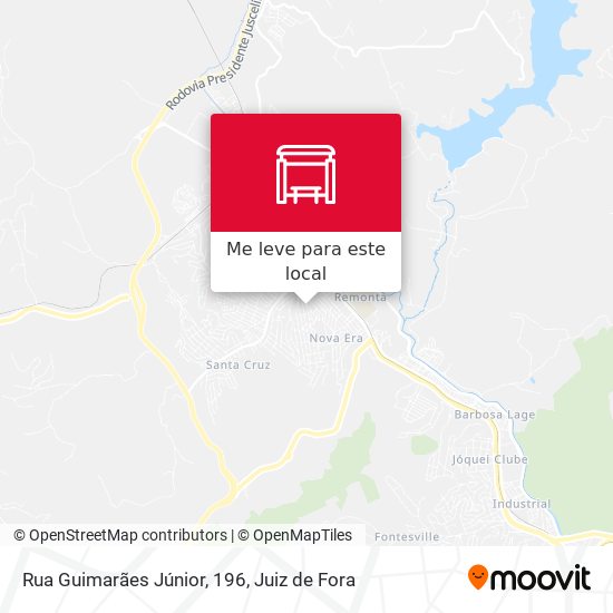 Rua Guimarães Júnior, 196 mapa