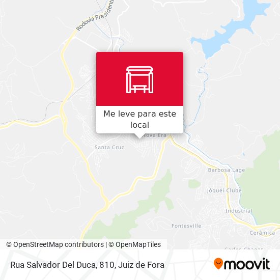 Rua Salvador Del Duca, 810 mapa