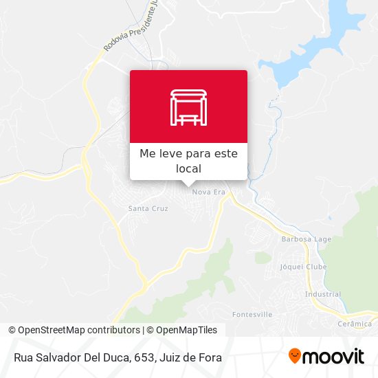 Rua Salvador Del Duca, 653 mapa