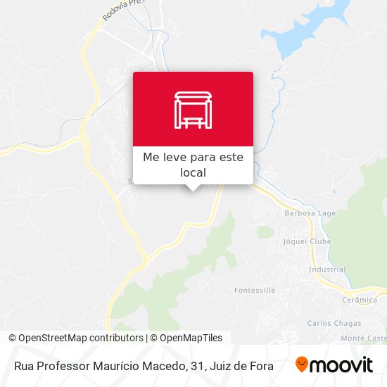 Rua Professor Maurício Macedo, 31 mapa