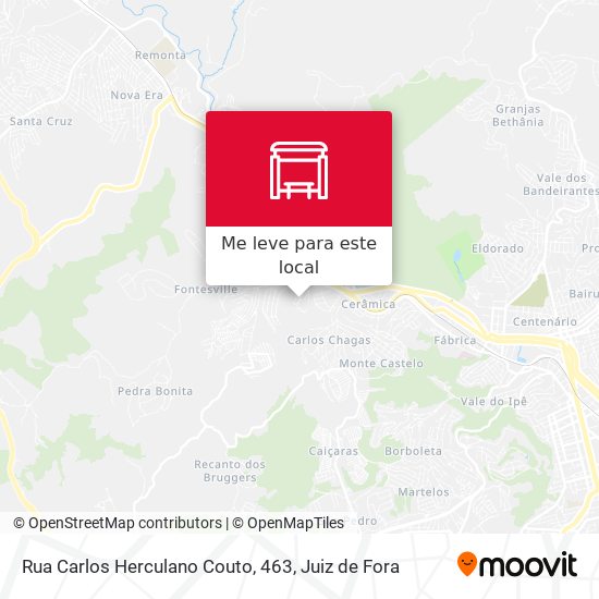 Rua Carlos Herculano Couto, 463 mapa