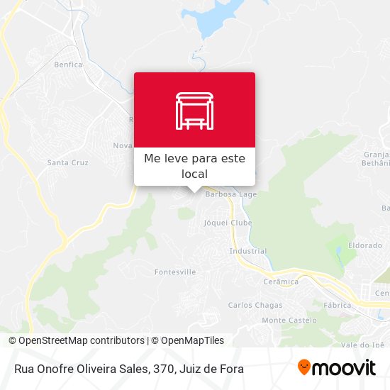 Rua Onofre Oliveira Sales, 370 mapa