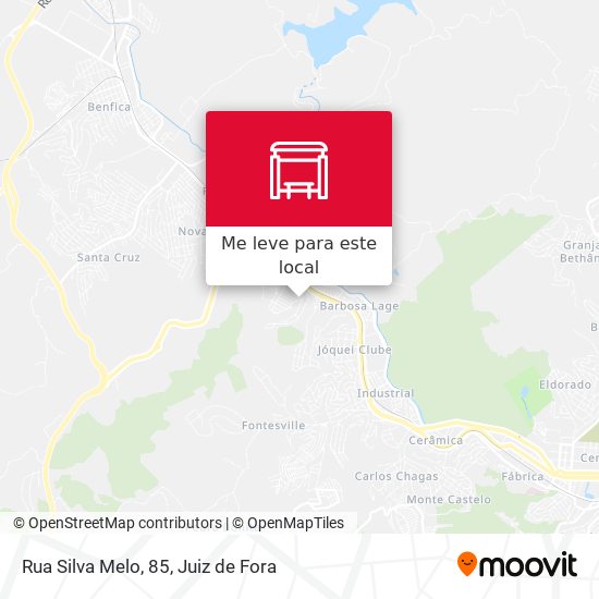 Rua Silva Melo, 85 mapa