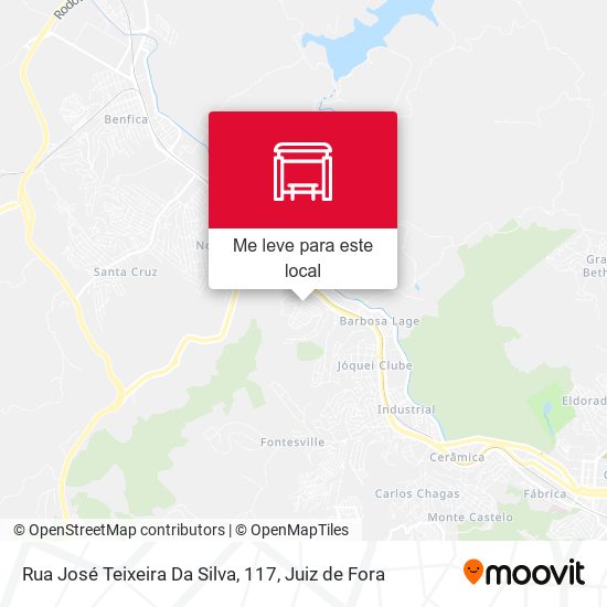 Rua José Teixeira Da Silva, 117 mapa