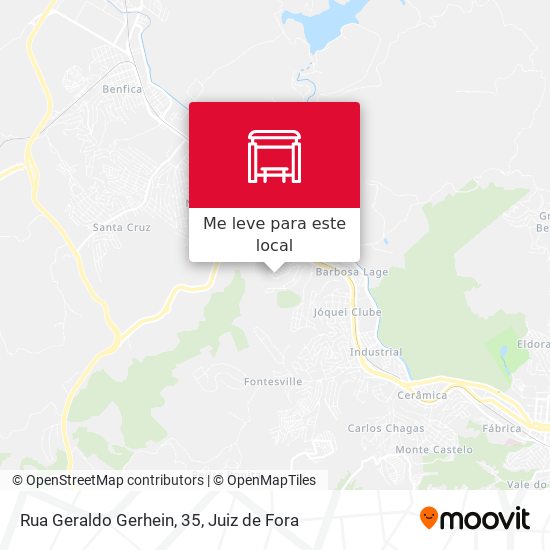 Rua Geraldo Gerhein, 35 mapa