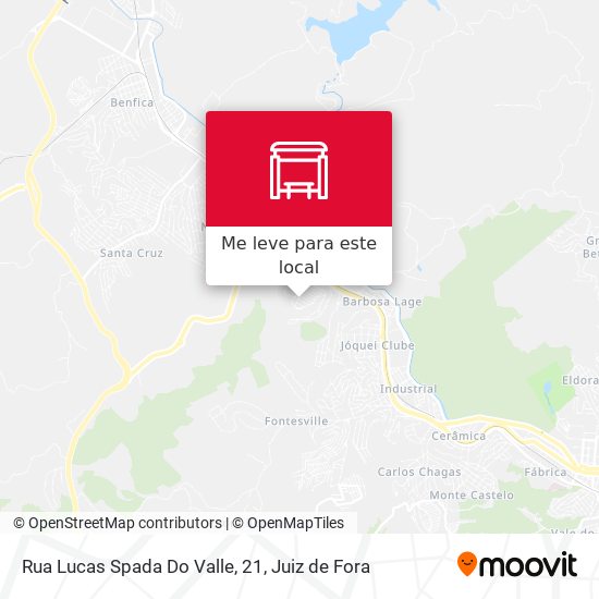 Rua Lucas Spada Do Valle, 21 mapa
