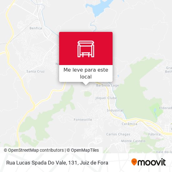 Rua Lucas Spada Do Vale, 131 mapa