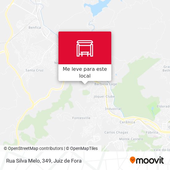 Rua Silva Melo, 349 mapa