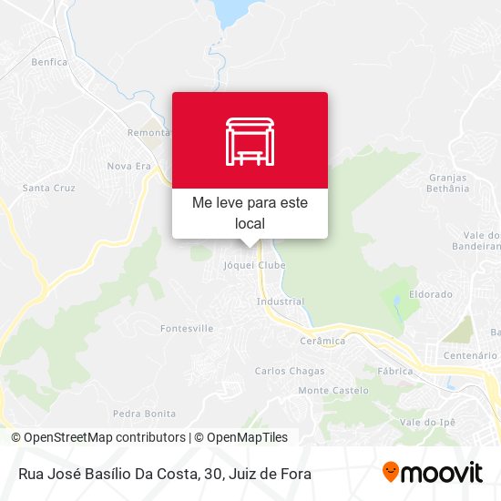 Rua José Basílio Da Costa, 30 mapa