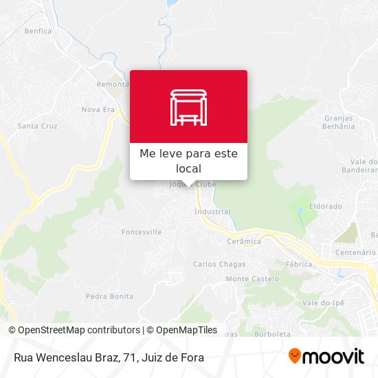 Rua Wenceslau Braz, 71 mapa