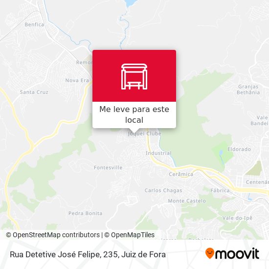 Rua Detetive José Felipe, 235 mapa