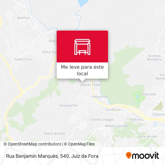 Rua Benjamin Marquês, 540 mapa