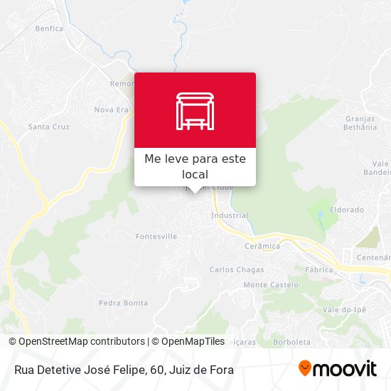 Rua Detetive José Felipe, 60 mapa