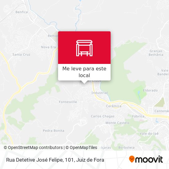 Rua Detetive José Felipe, 101 mapa
