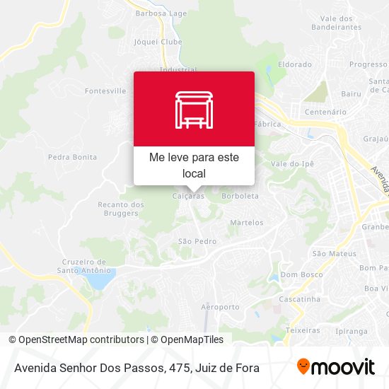 Avenida Senhor Dos Passos, 475 mapa
