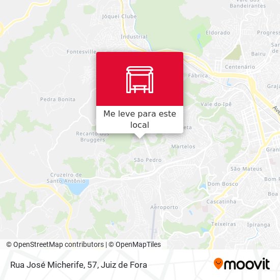 Rua José Micherife, 57 mapa