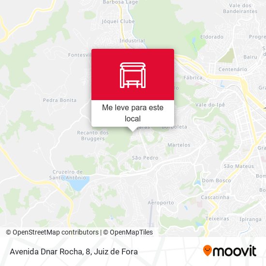 Avenida Dnar Rocha, 8 mapa