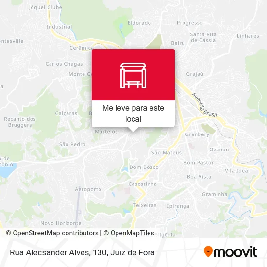 Rua Alecsander Alves, 130 mapa