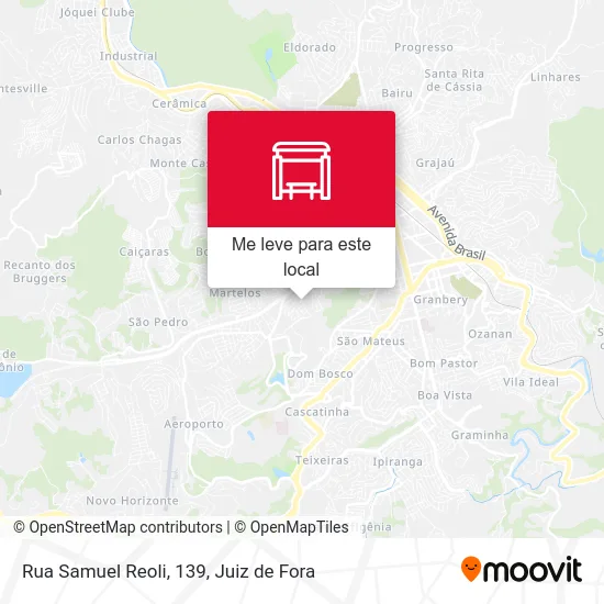 Rua Samuel Reoli, 139 mapa