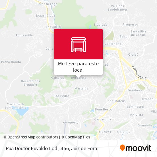 Rua Doutor Euvaldo Lodi, 456 mapa