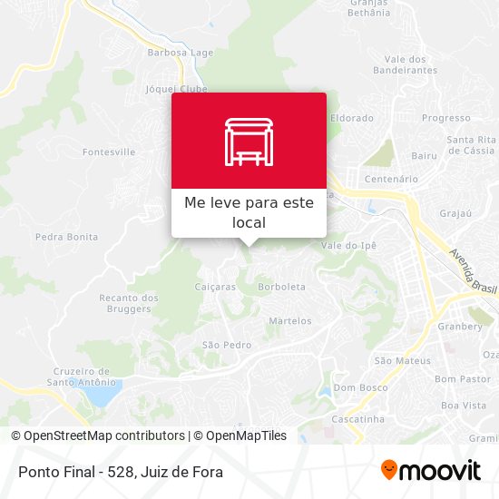 Ponto Final - 528 mapa