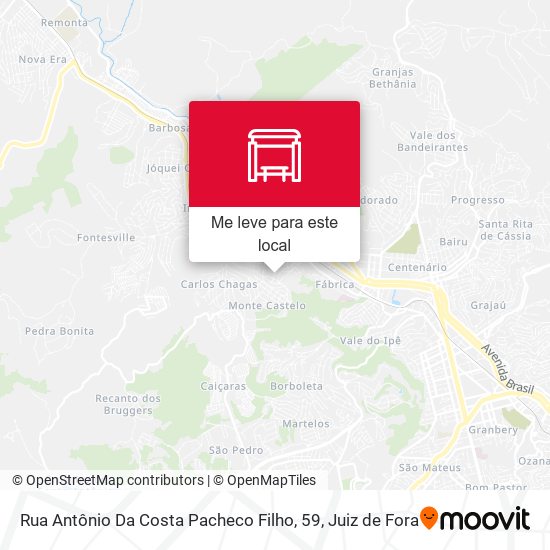 Rua Antônio Da Costa Pacheco Filho, 59 mapa